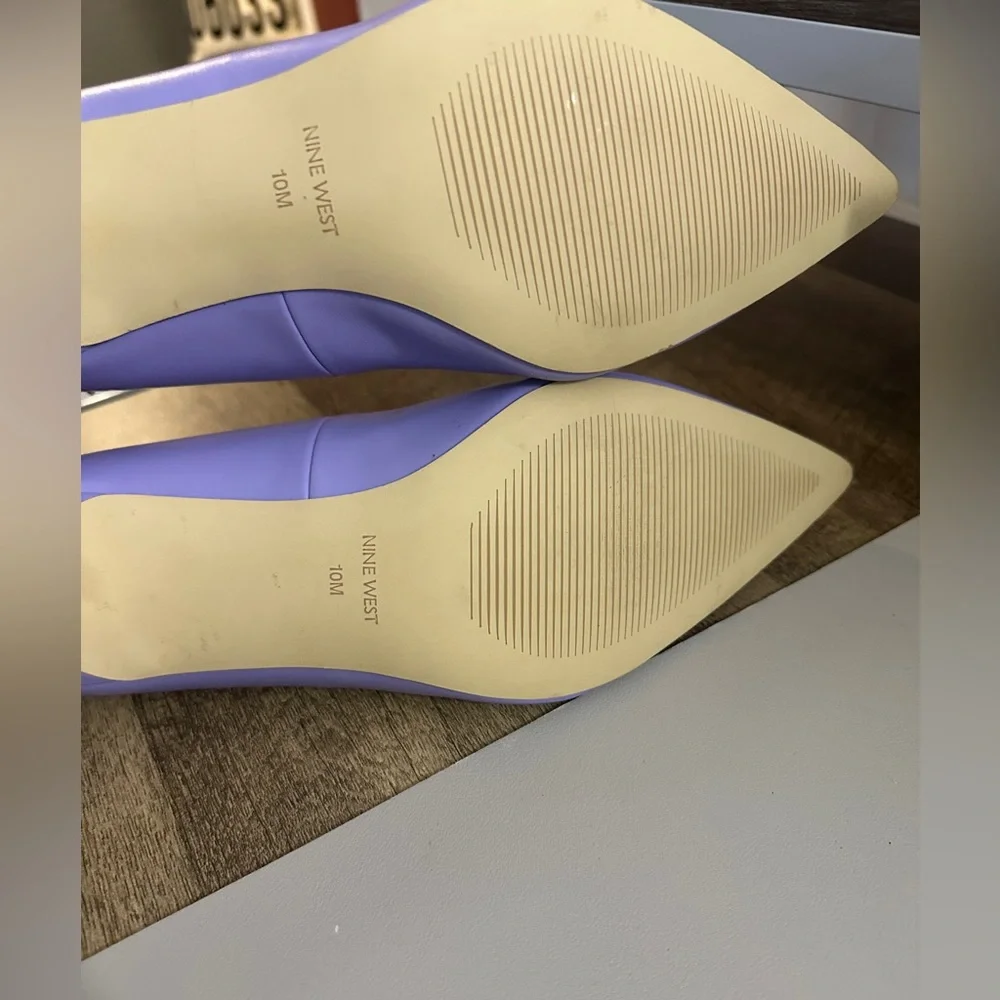 NWOB Lavender Nine West Pumps💜🪻 - Picture 4 of 5